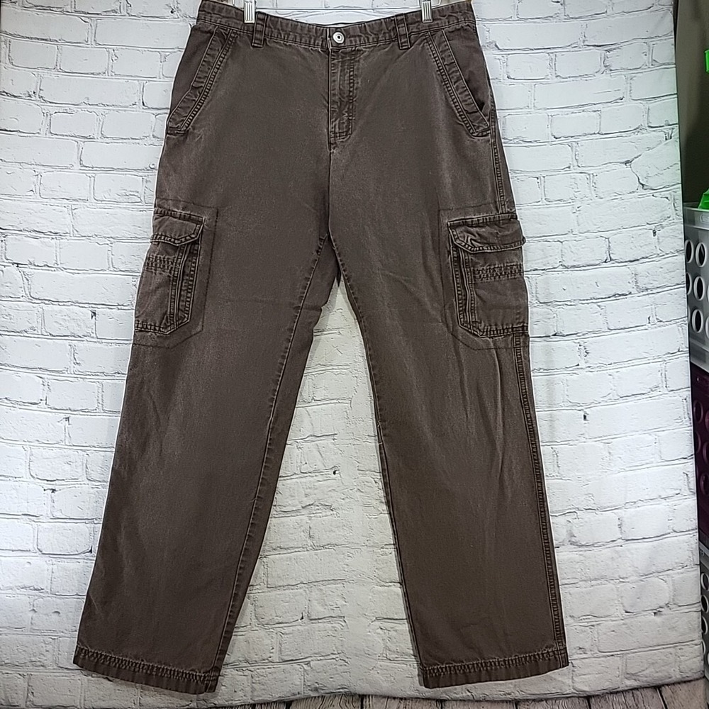 Columbia Cargo Pants Mens Sz 36 Brown Workwear‎
